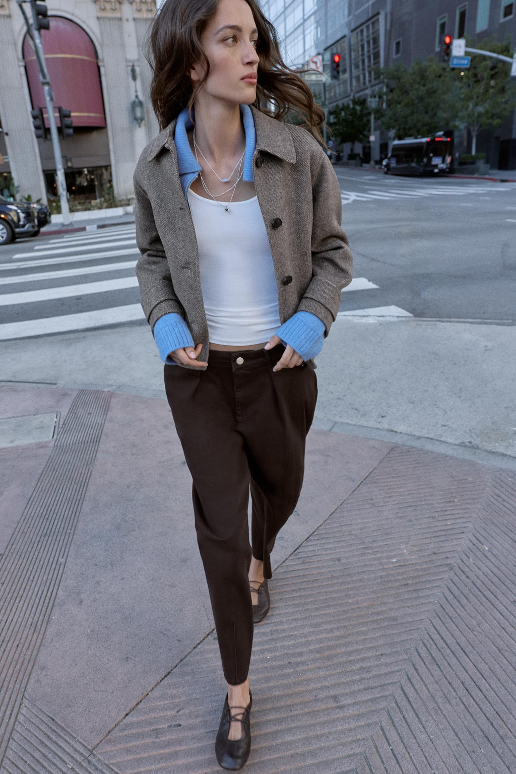 SHORT WOOL COAT - Zara фото 11