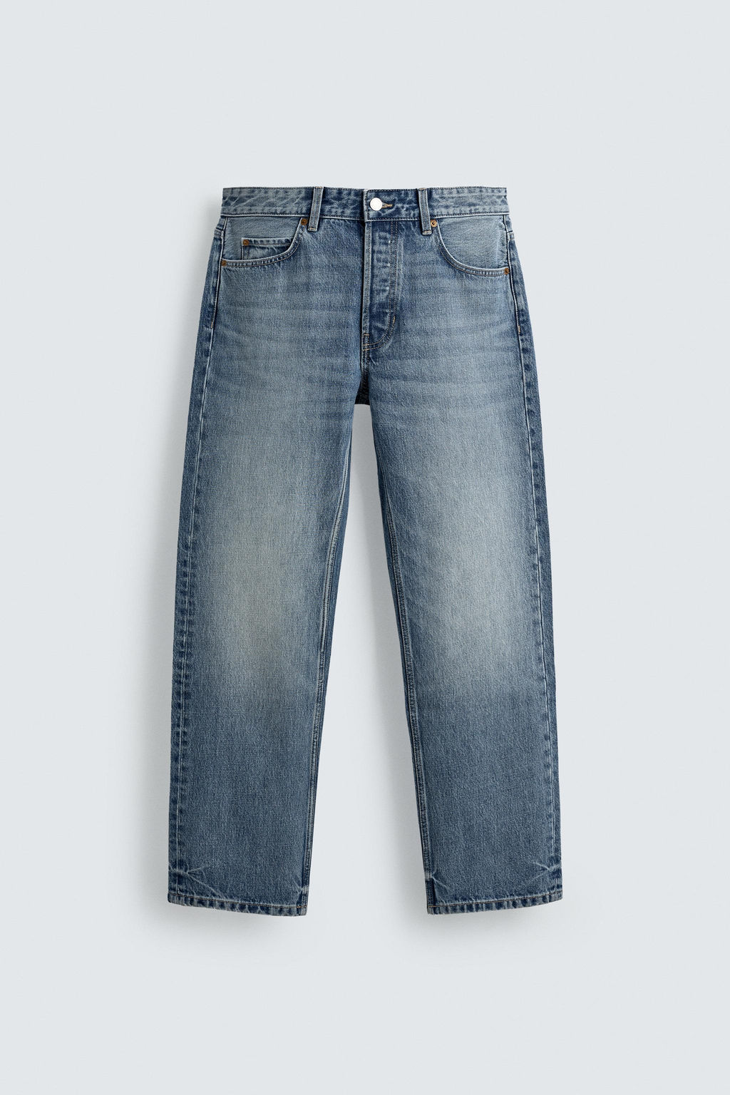 JEANS REGULAR FIT / Azul medio - Zara фото 7