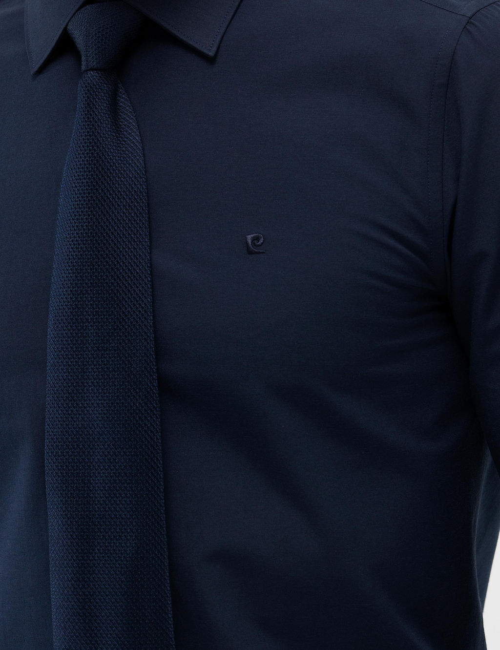 Lacivert Slim Fit Uzun Kollu Basic G_mlek - Pierre cardin фото 7