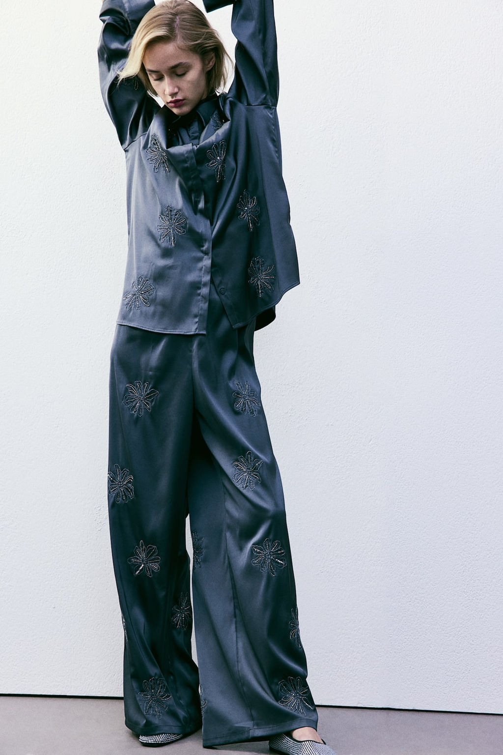 Pantalon bordado