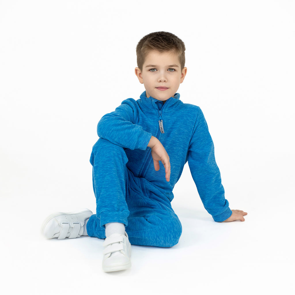 Комбинезон детский флисовый бирюза