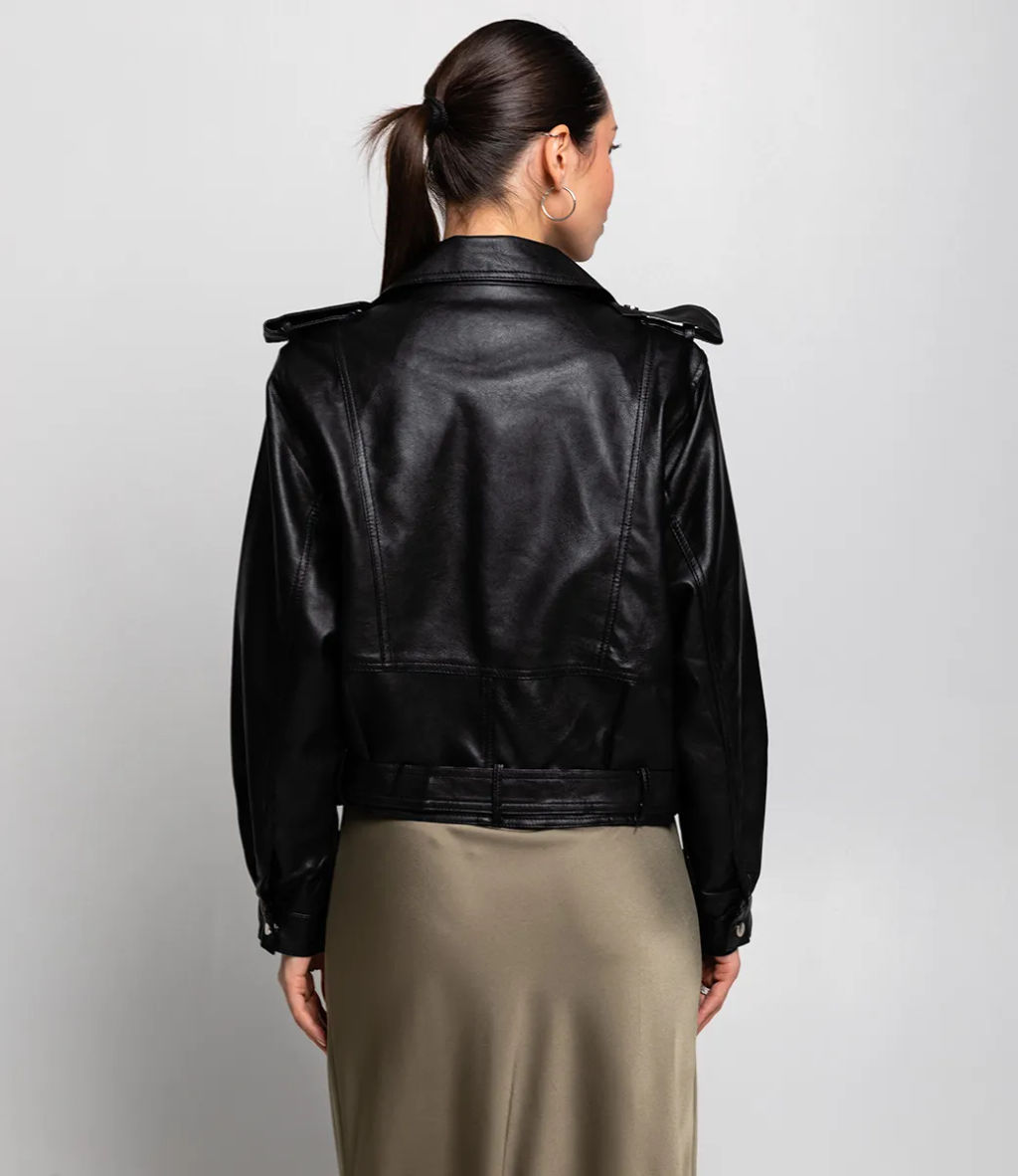 Куртка #КТ7618, чёрный - Dommod фото 4