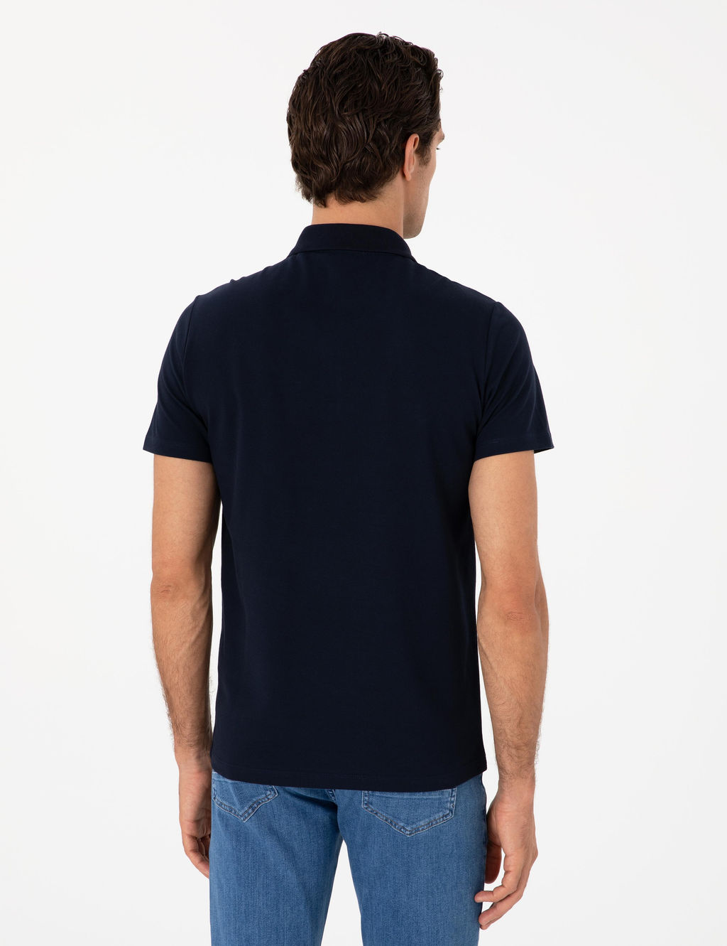 Lacivert Slim Fit Ti__rt - Cacharel фото 5