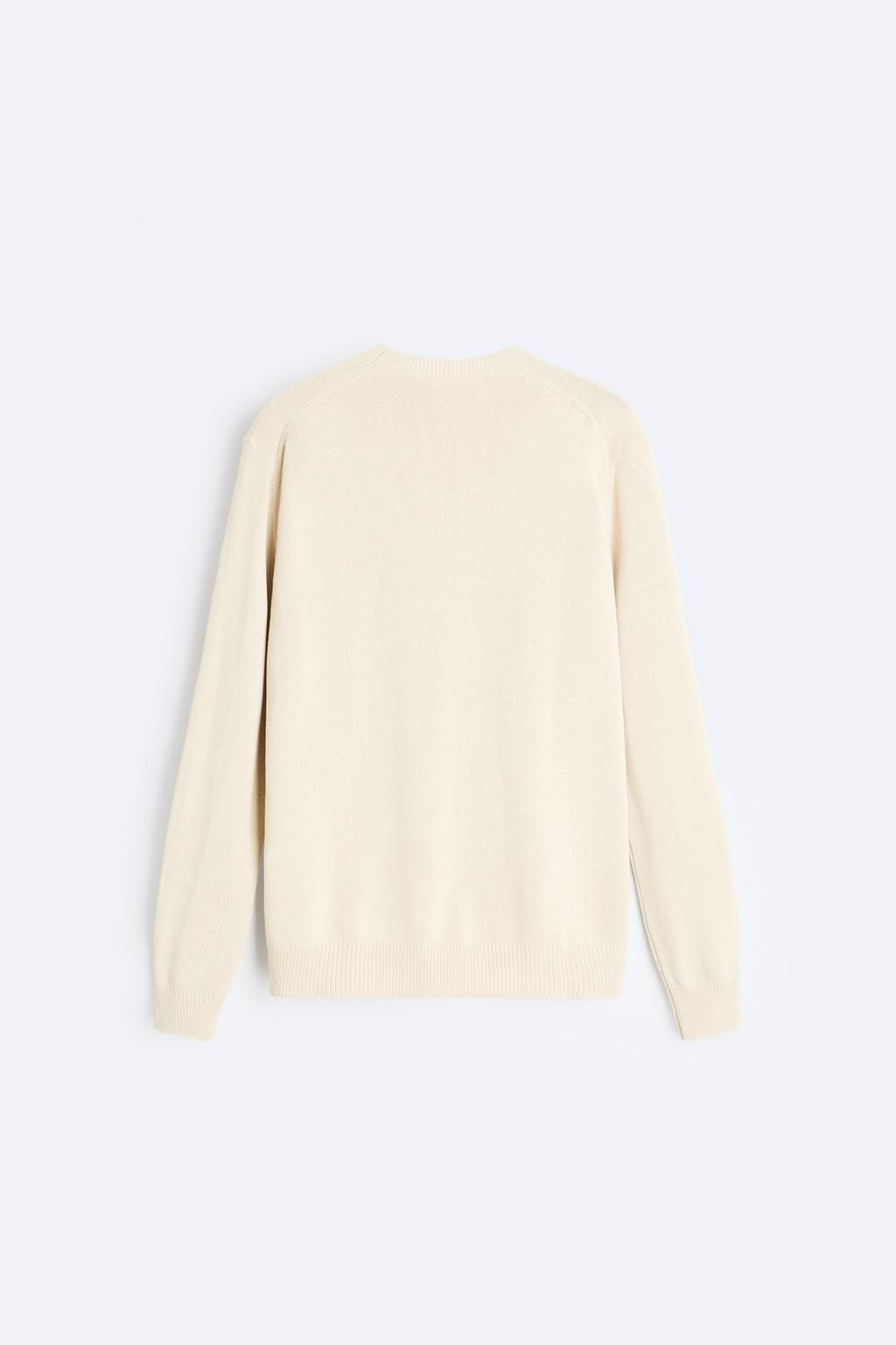 COTTON - LINEN SWEATER - Zara фото 16