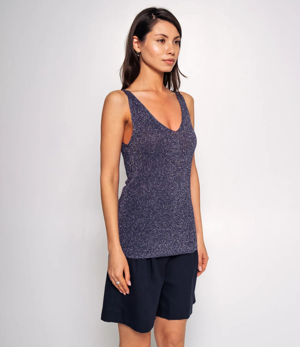 Топ #КТ805 (9), синий