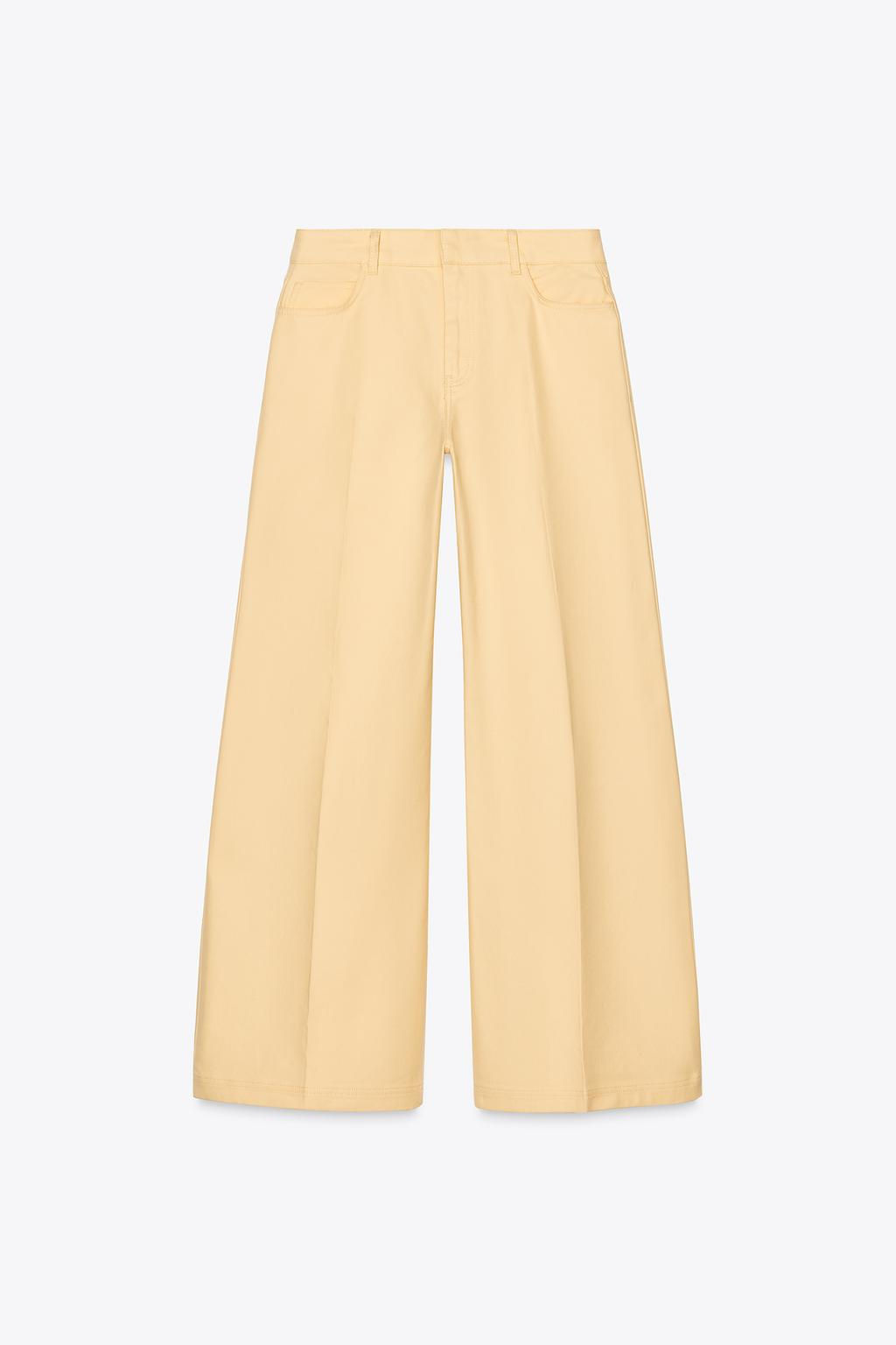 ZW COLLECTION WIDE-LEG TROUSERS - Zara фото 5