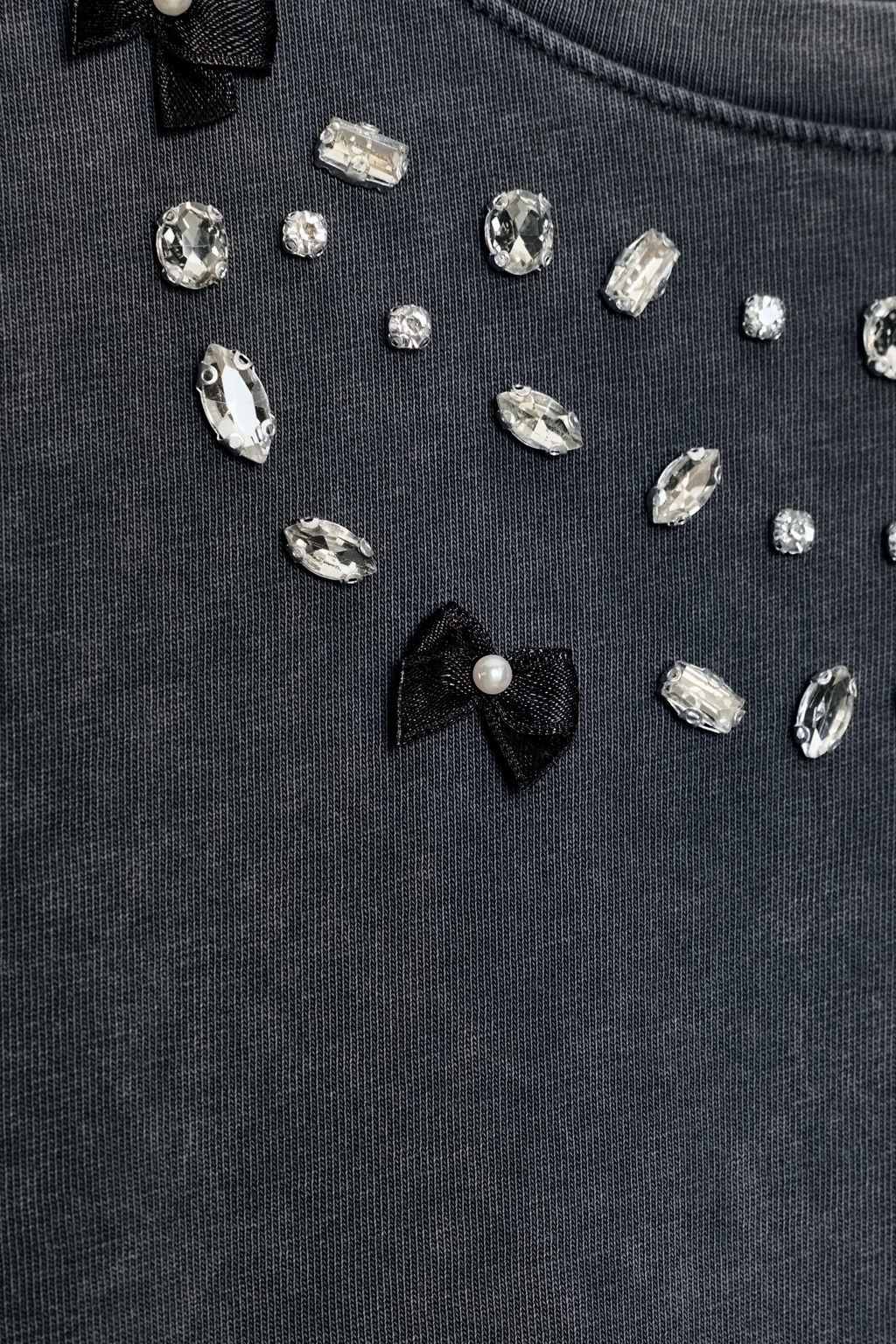 WASHED JEWEL T-SHIRT - Zara фото 8