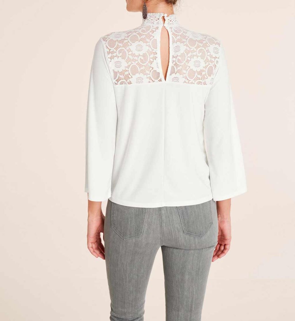 Блузка, белая - Heine фото 4