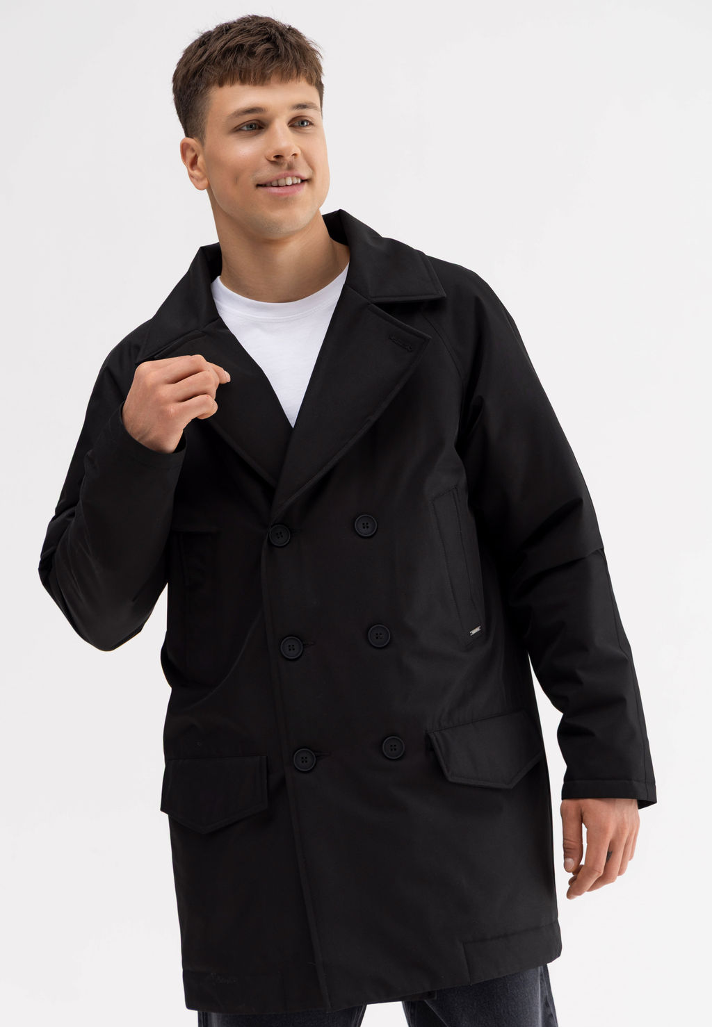 Плащ утепленый мужской HOOPS, арт. 93189