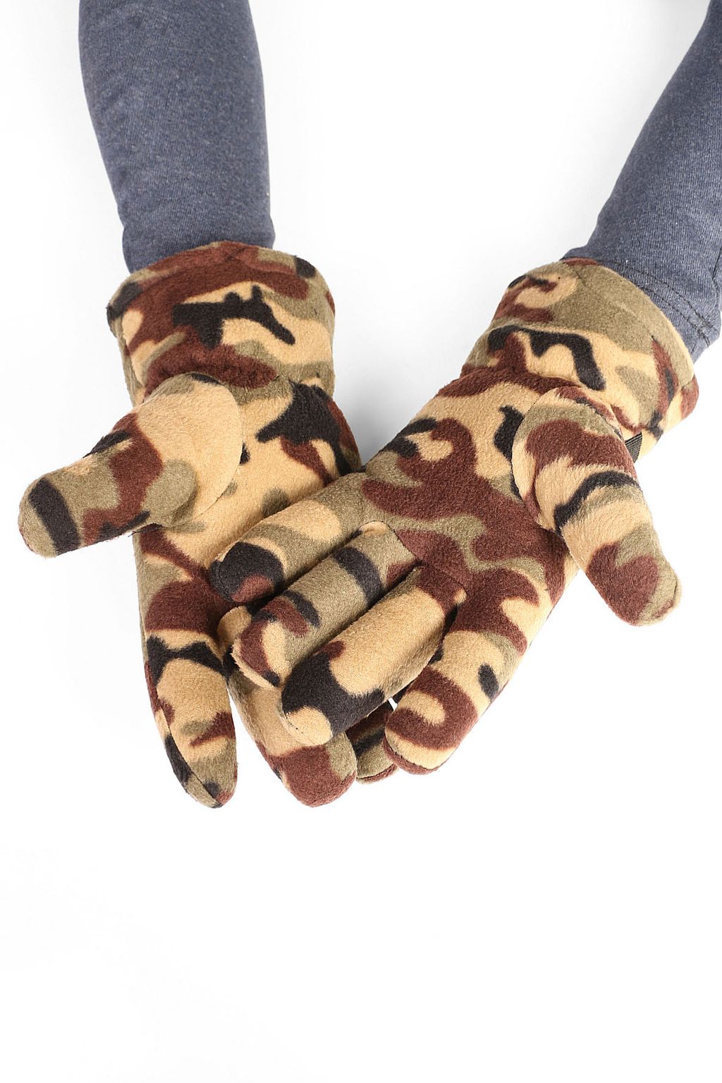 1А-33 А-108.С2 Перчатки мужские утепленные - Almond фото 2