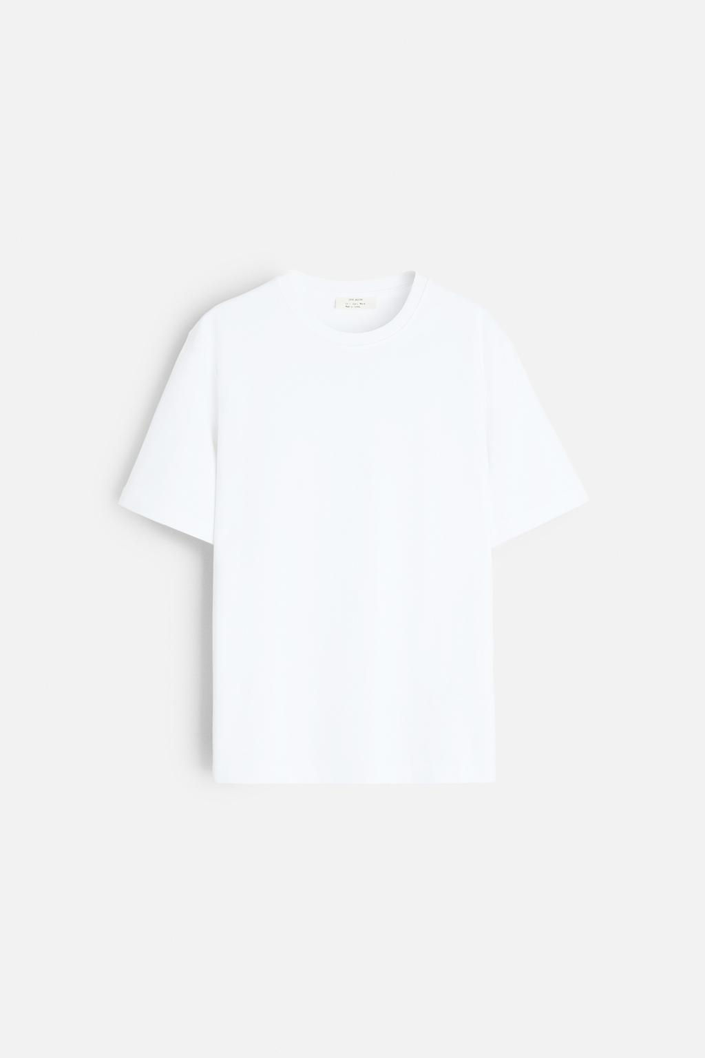 HEAVY WEIGHT SHORT SLEEVE T-SHIRT - Zara фото 11
