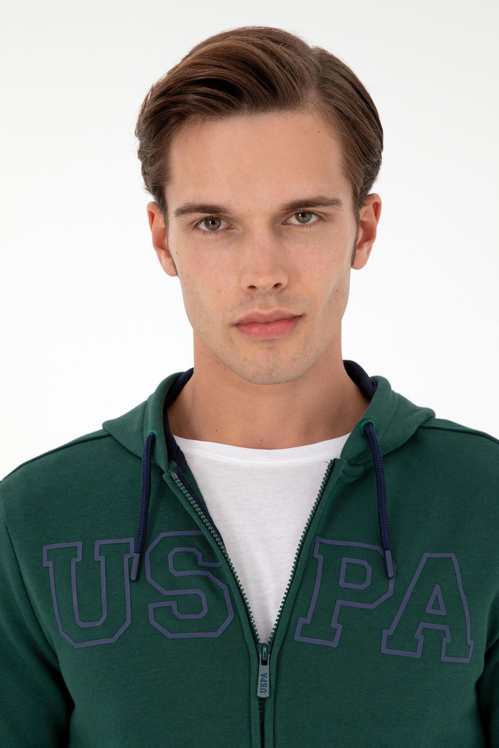 Мужской темно-зеленый свитшот - U.s. polo assn фото 2