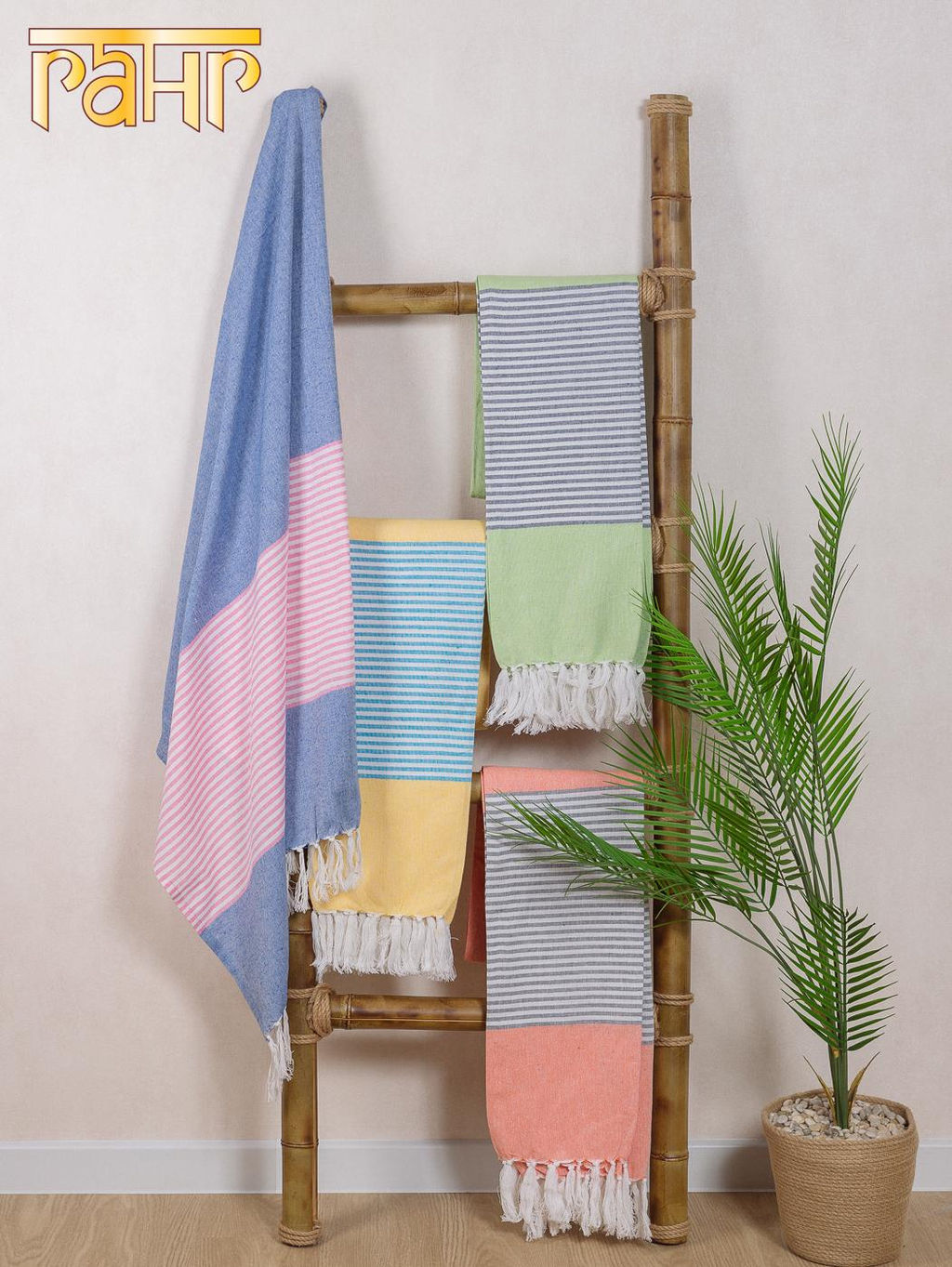 Покрывало-полотенце пляжное (хлопок) Тк№205/97/2 (90х180см) - Ганг фото 7