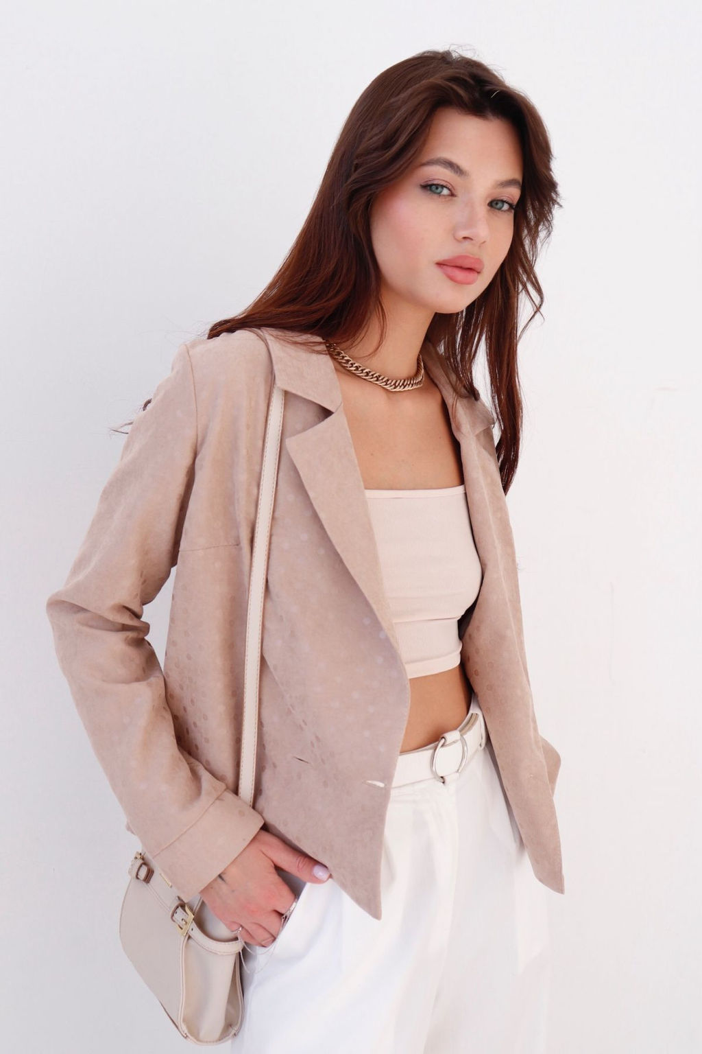 Двубортный жакет с английским воротником - Martichelli фото 43