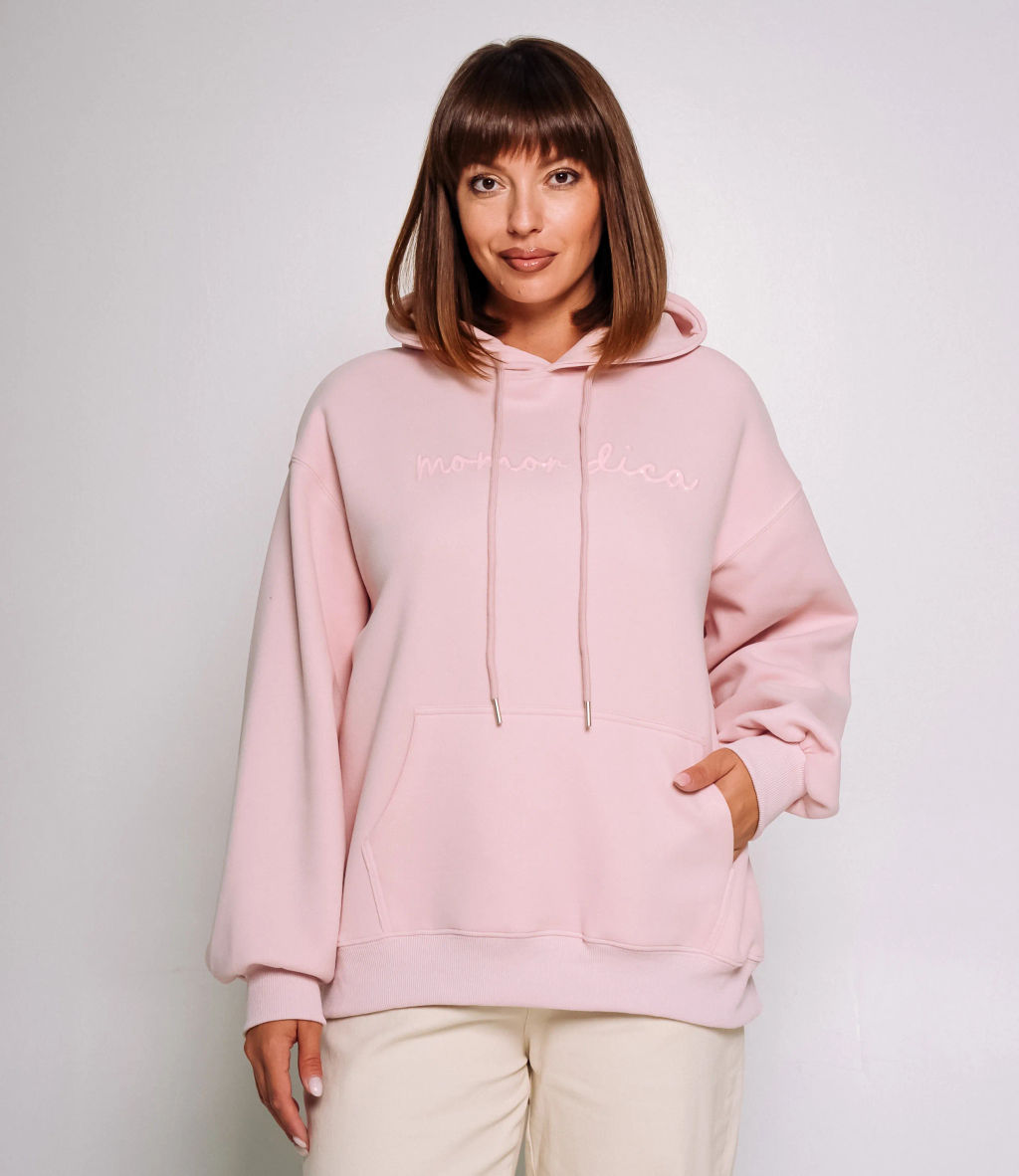 Худи #КТ2033 (3), пудровый