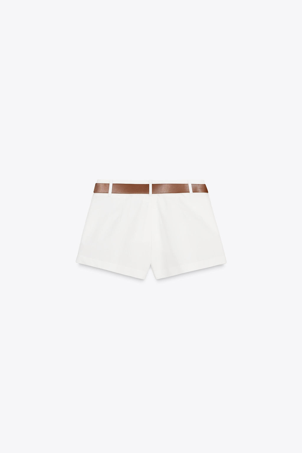 BELTED FLOWING BERMUDA SHORTS - Zara фото 17