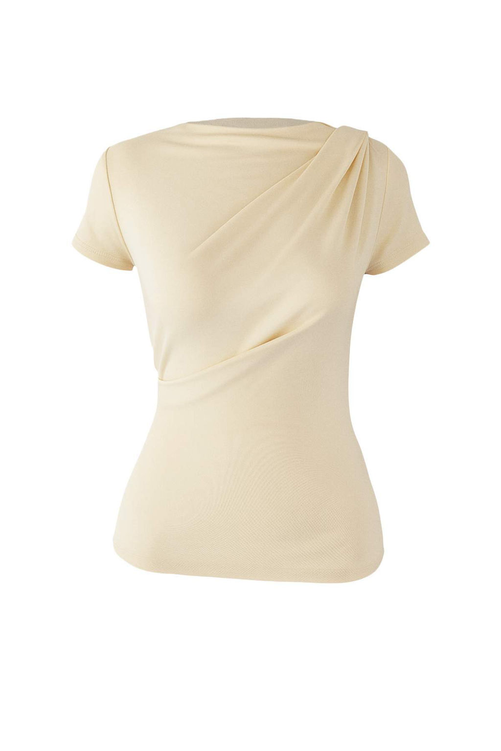 Tas Buzgu/Drape Detayl? Fitted/Vucuda Oturan Orme Bluz TWOSS25BZ00278