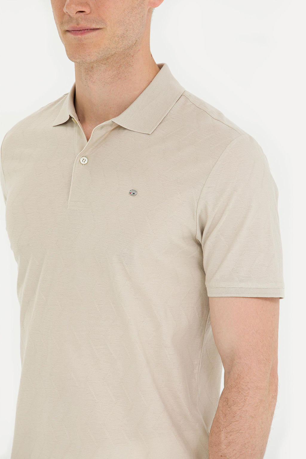 Мужская футболка с воротником-поло Stone Неожиданная скидка в корзине - U.s. polo assn фото 14