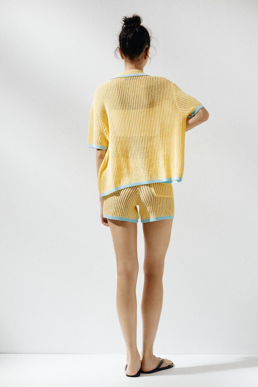 KNIT SHORTS - Zara фото 5