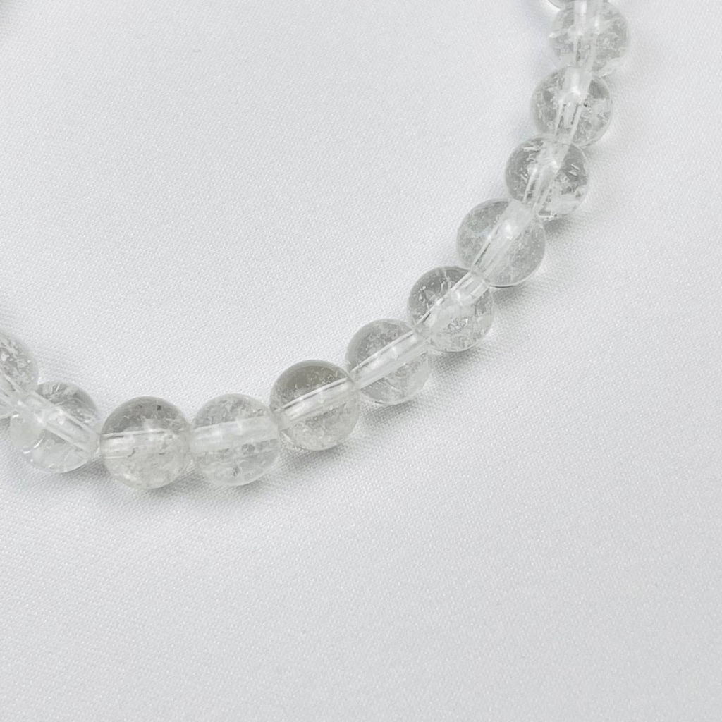 Браслет из Горного Хрусталя и Иолита - Радуга самоцветов фото 4