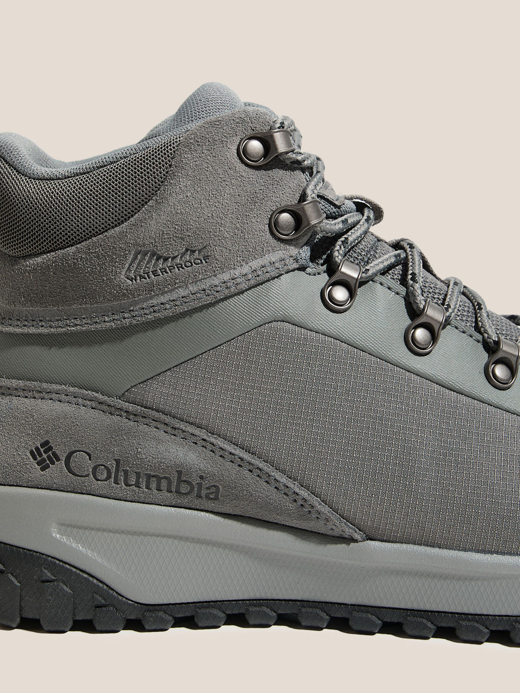Мужские высокие кроссовки COLUMBIA BURNSIDER WATERPROOF Артикул 4544783, серый