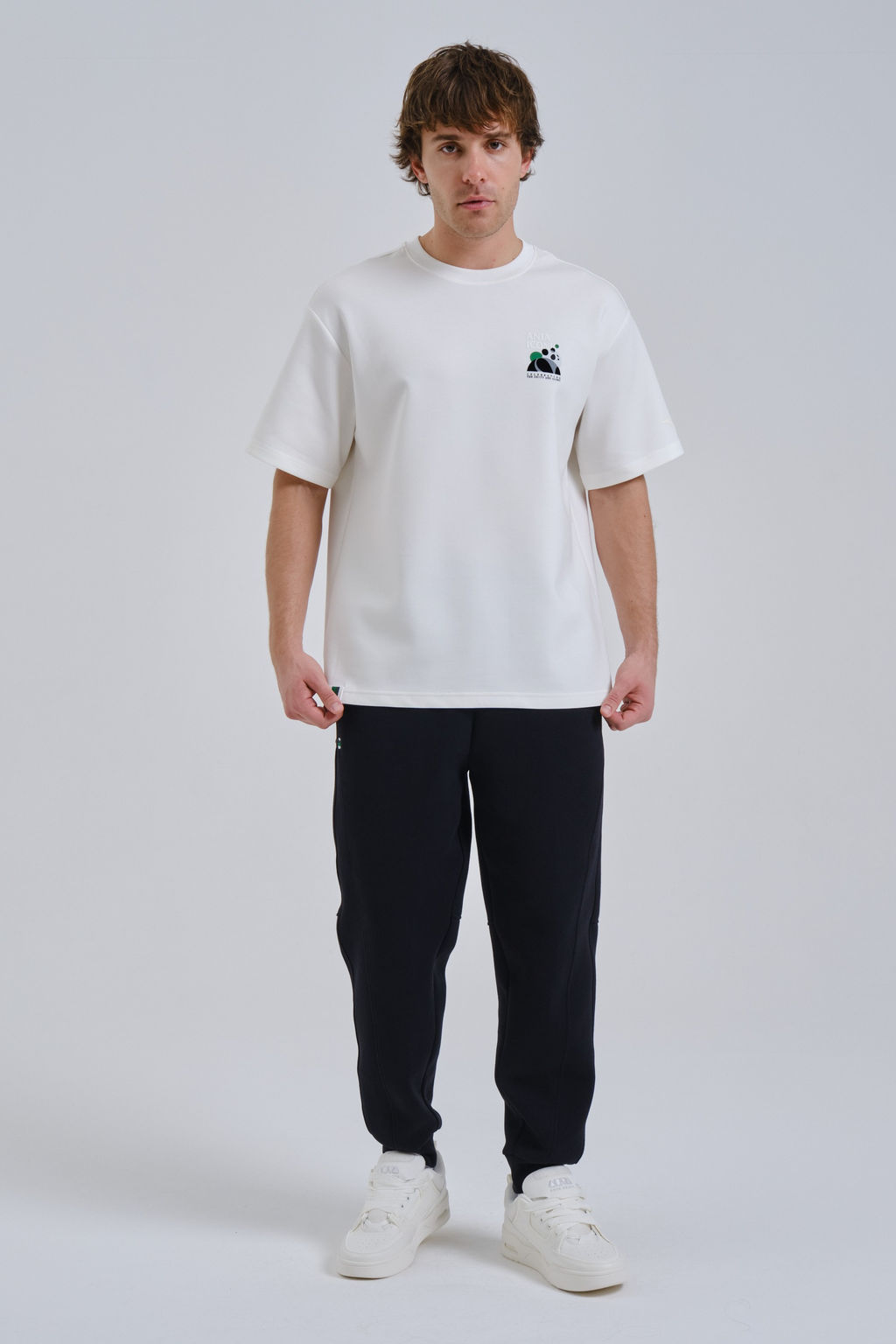 Футболка Бежевый ICONIC SS Tee - Anta фото 6