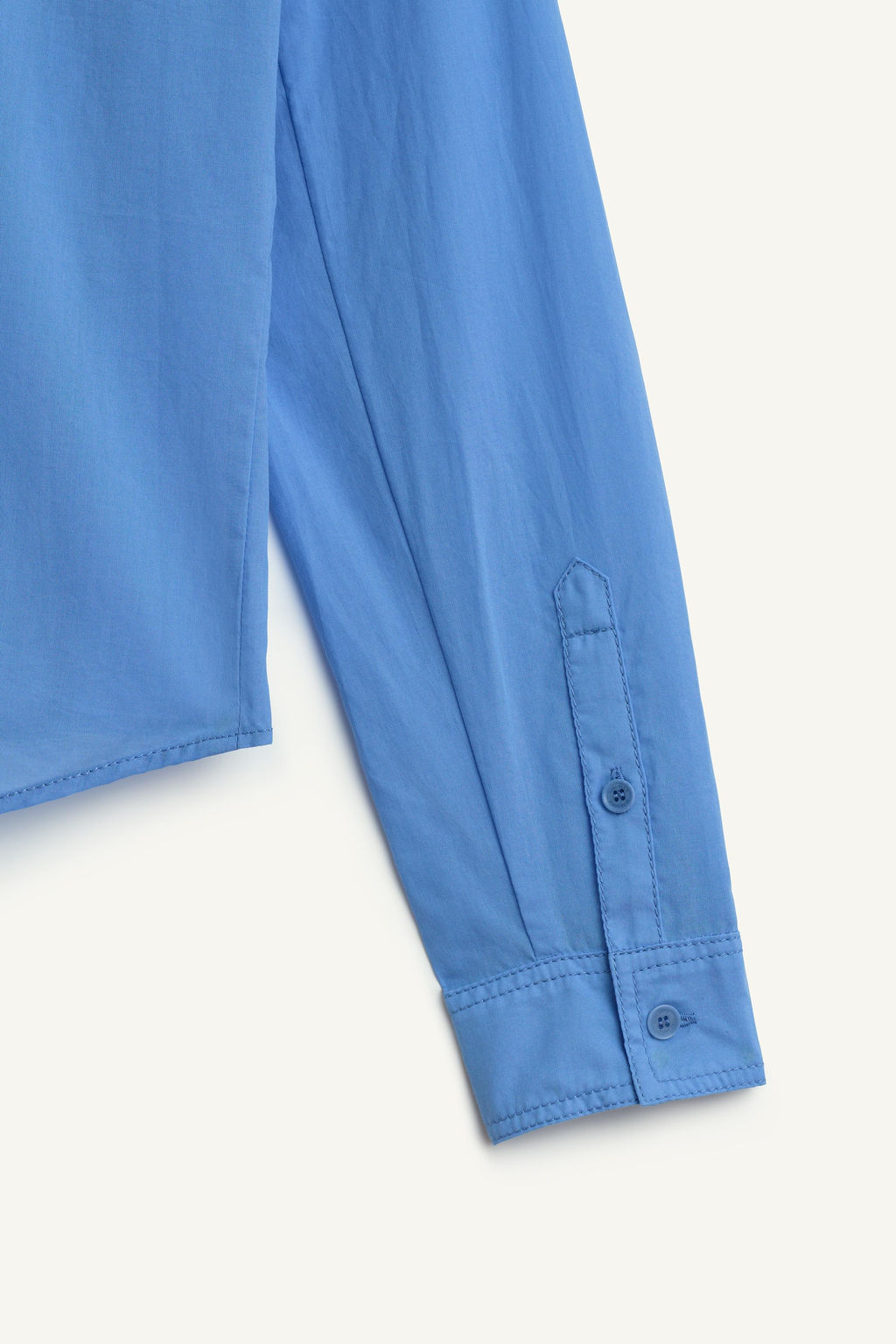 VL CRPPD SHRT 16 / Azul / Blanco - Zara фото 9