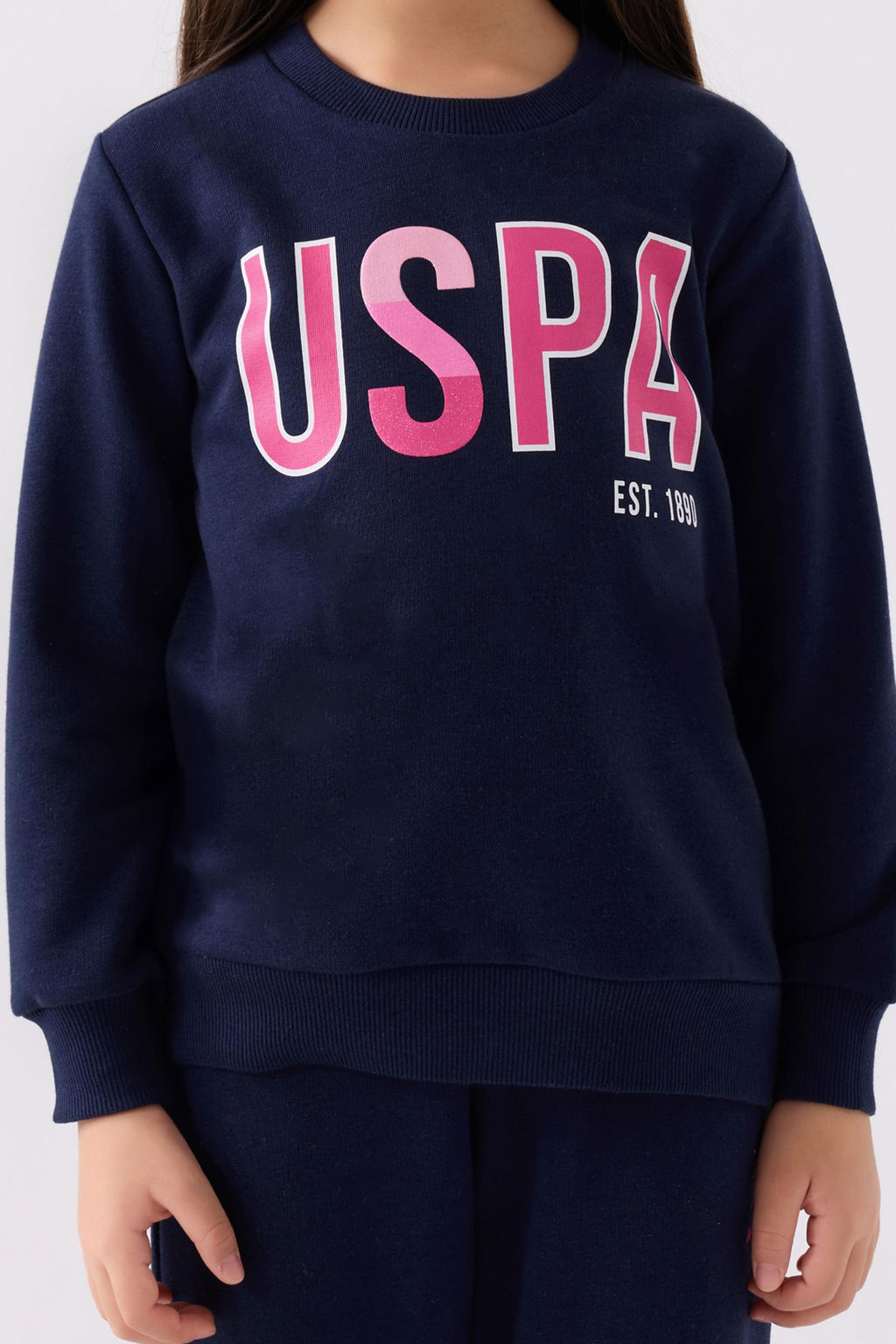 Темно-синий пижамный комплект для девочки Неожиданная скидка в корзине - U.s. polo assn фото 5