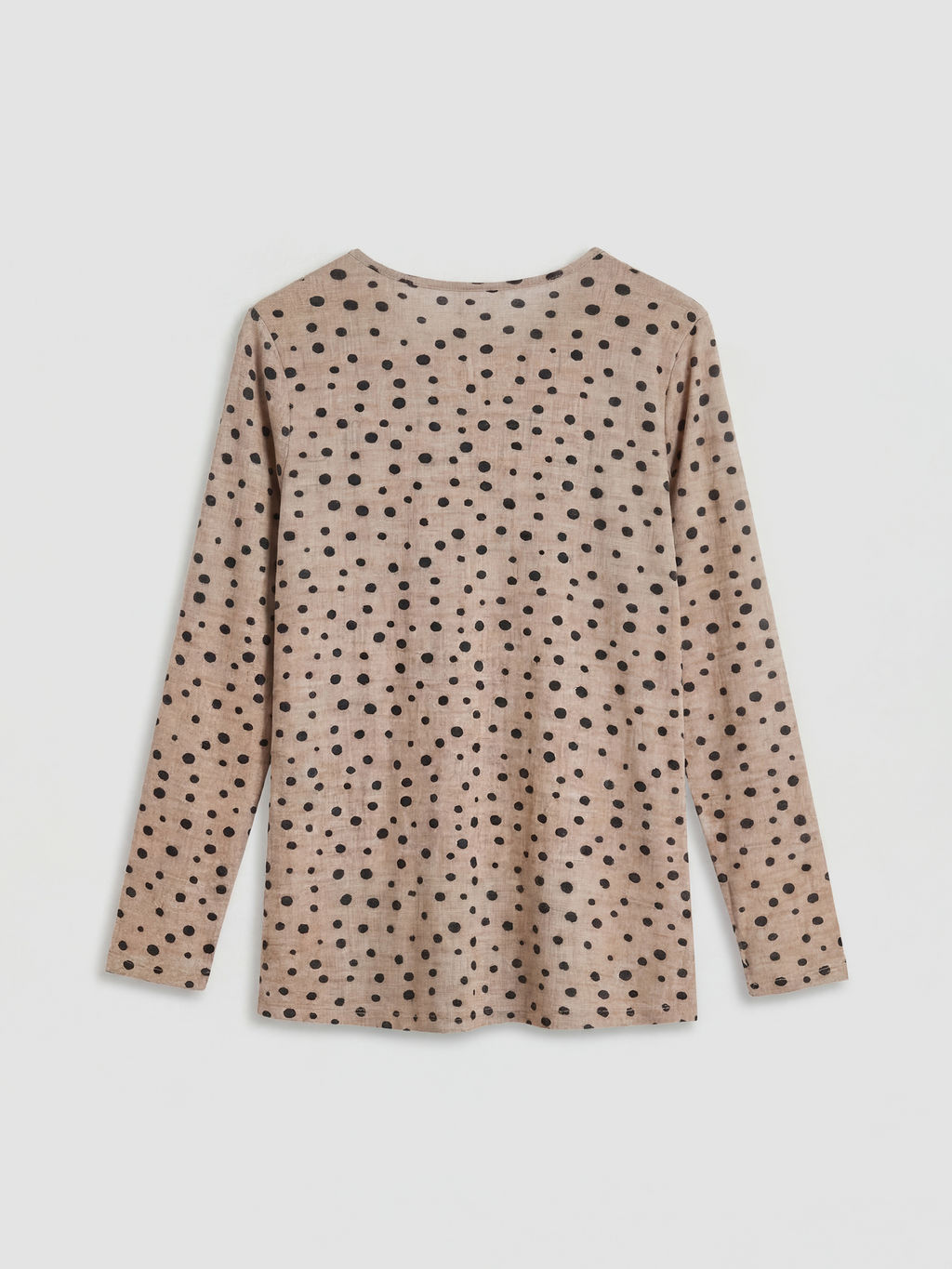 Bisiklet Yaka Desenli Bluz