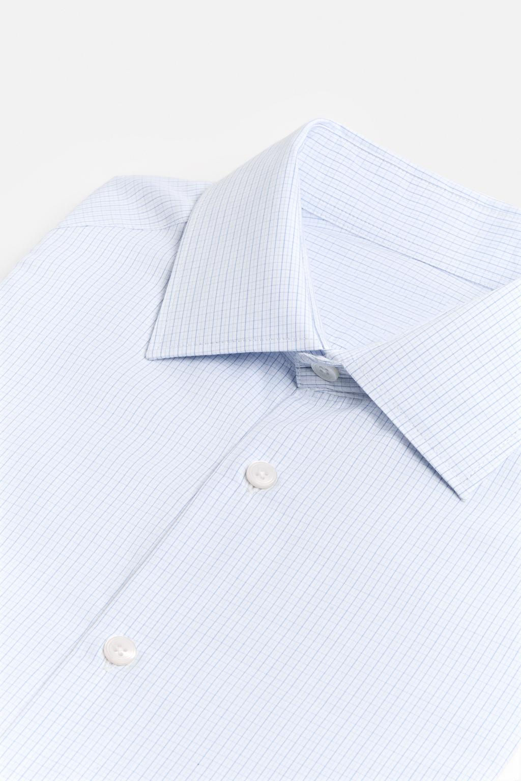 TEXTURED CHECK SHIRT - Zara фото 11