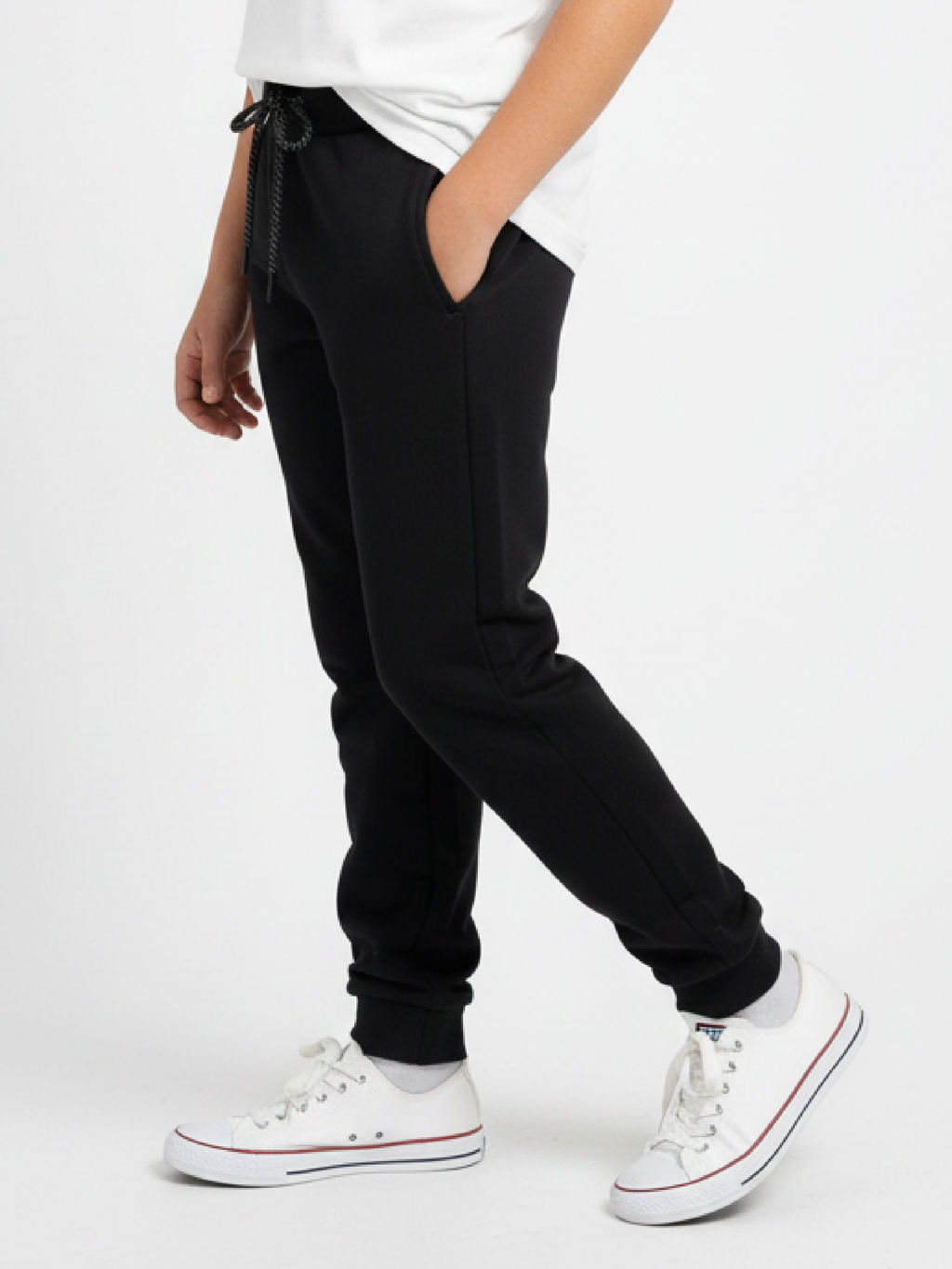 Брюки для подростка 22-6817 черный - Mini maxi фото 5