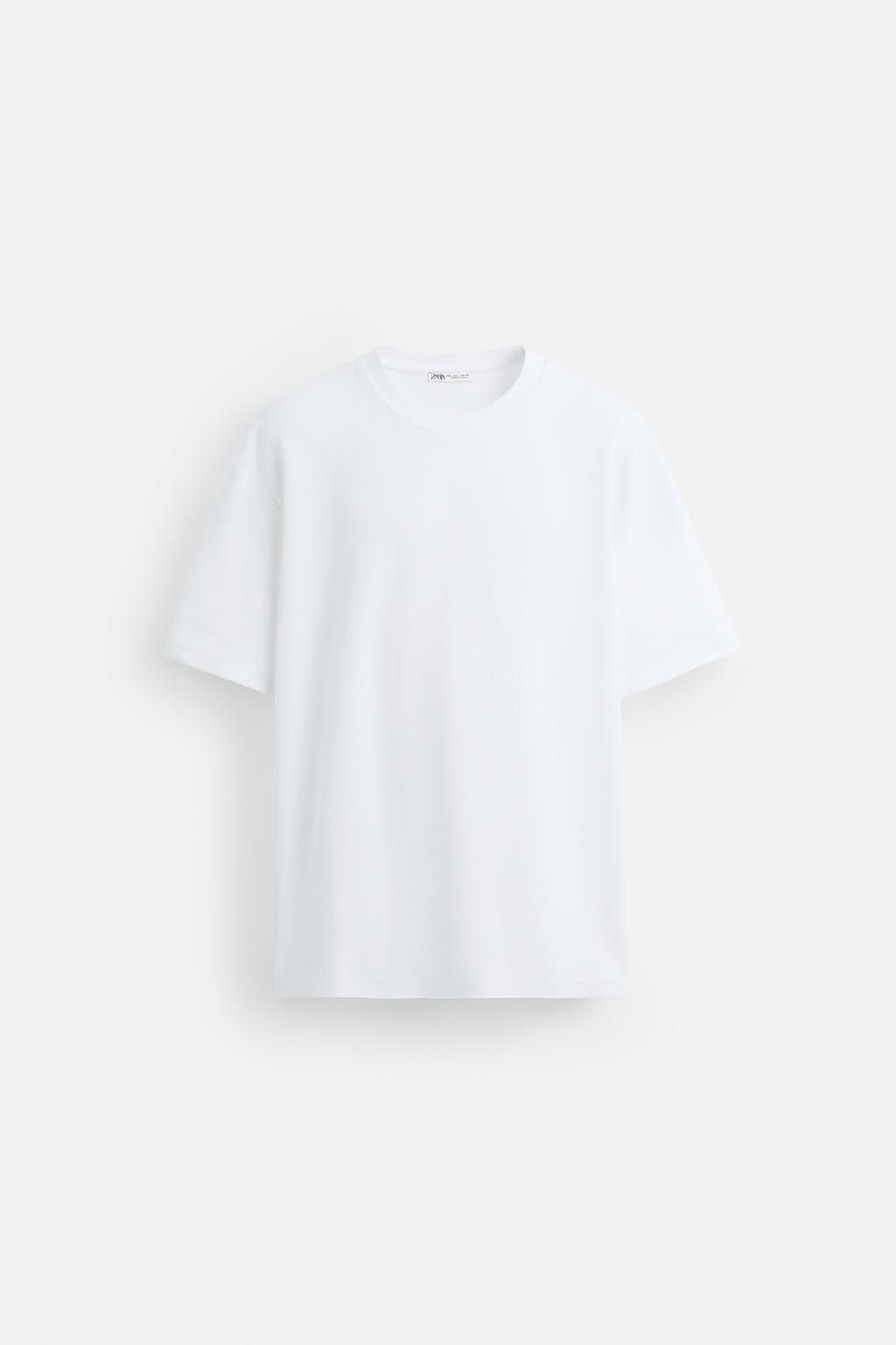 BASIC REGULAR FIT T-SHIRT - Zara фото 49
