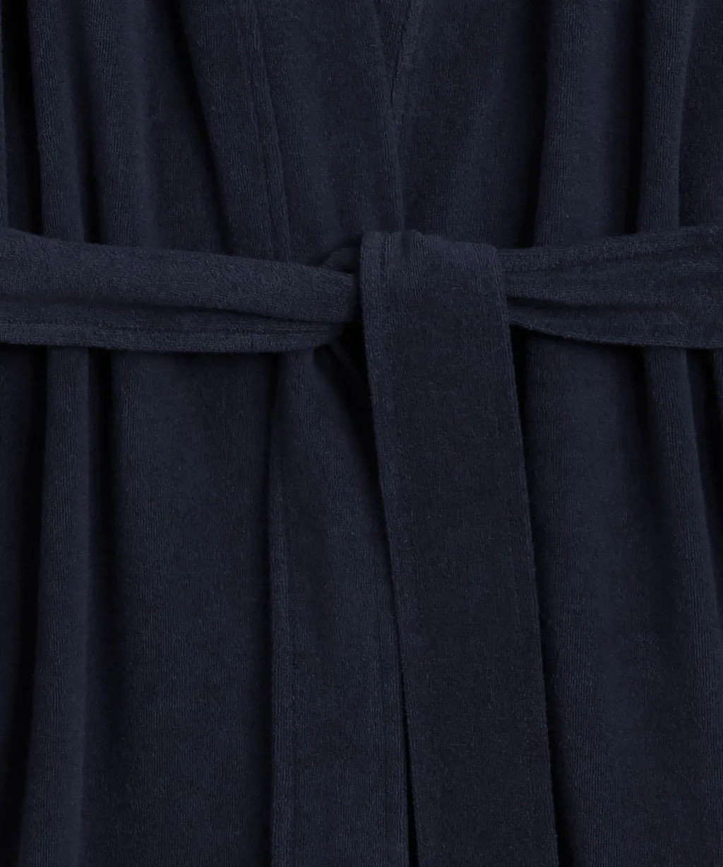 ATLANTIC SZL-002 Халат Towel Terry темно-синий  фото 6