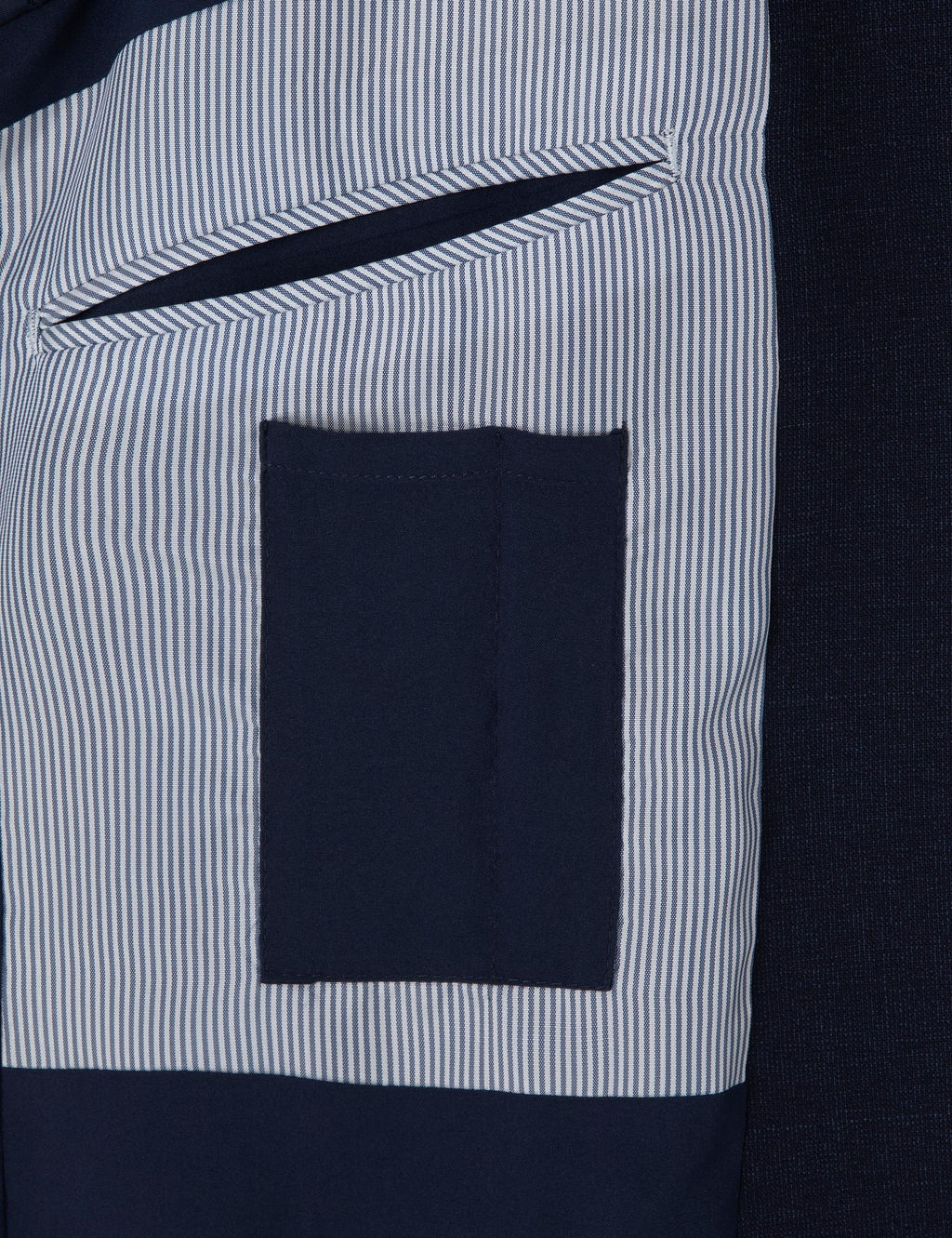 Lacivert Slim Fit Tak_m Elbise - Cacharel фото 6