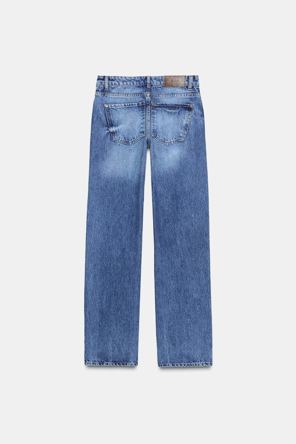 Z1975 STRAIGHT LOW-RISE JEANS - Zara фото 9