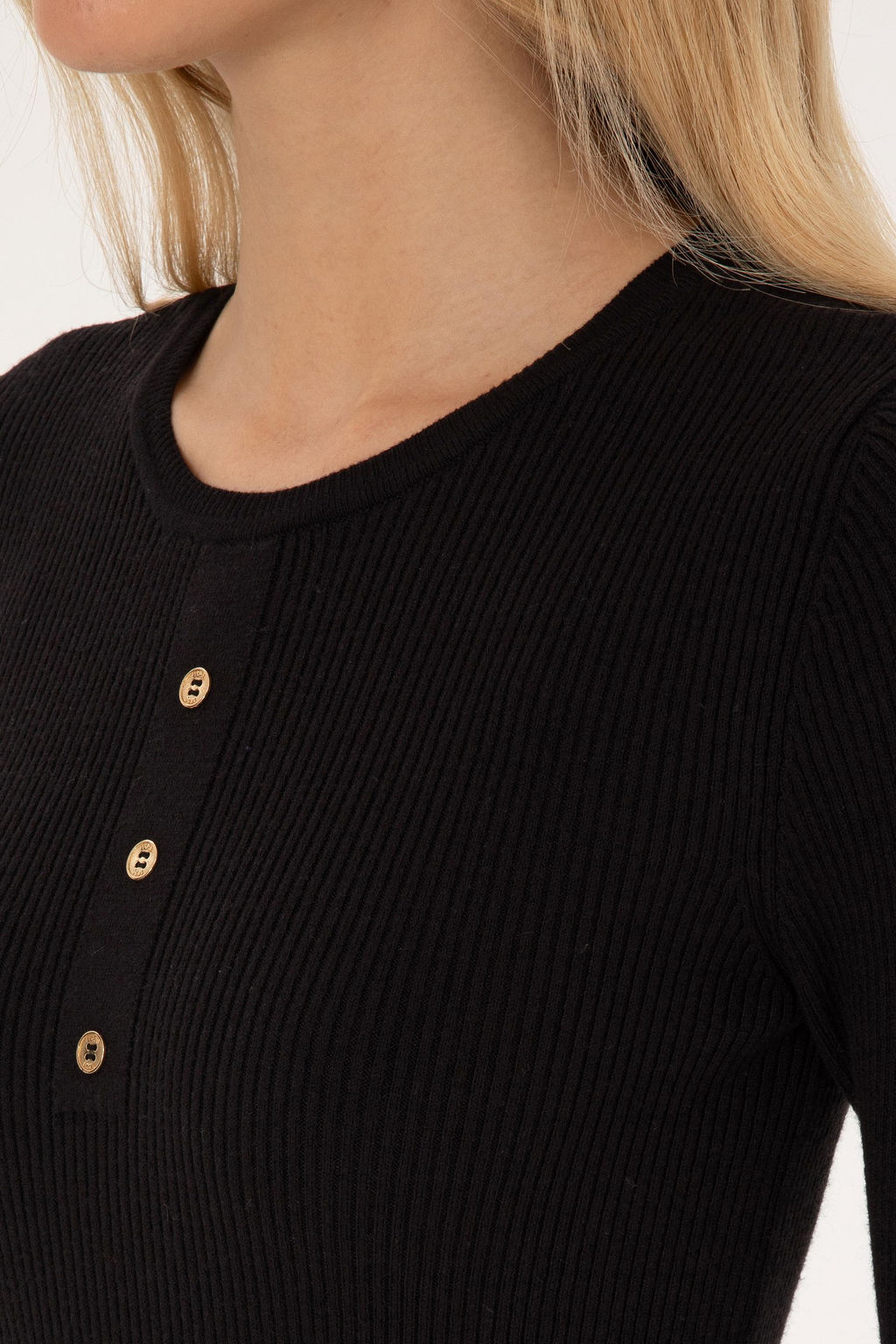 Kad_n Siyah Triko Elbise - U.s. polo assn фото 6