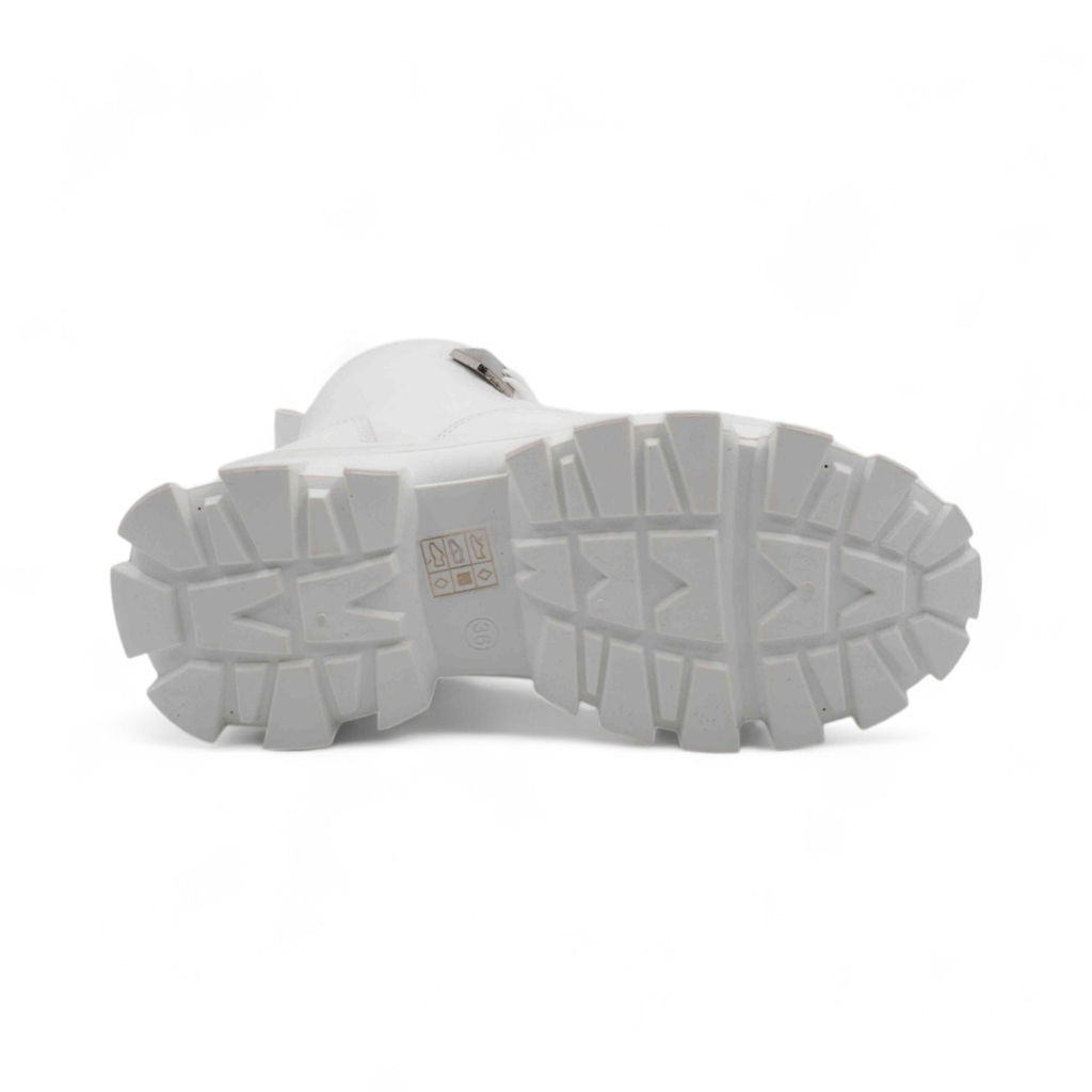 Ботинки на меху 1721-18 белые - Sport фото 4