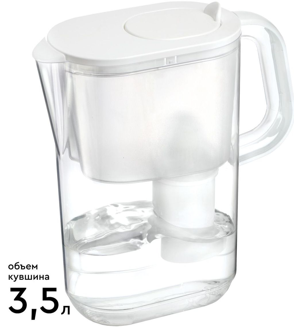 -32% Кувшин XL Эверест StyleX 3,5 л, белый Барьер  фото 4