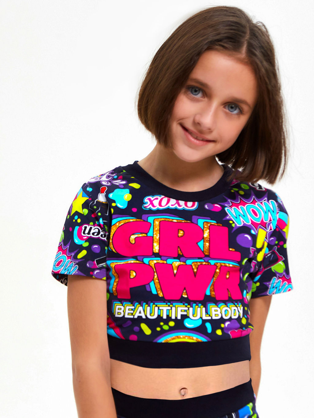 Костюм "Soft Girl ",лилово-синий