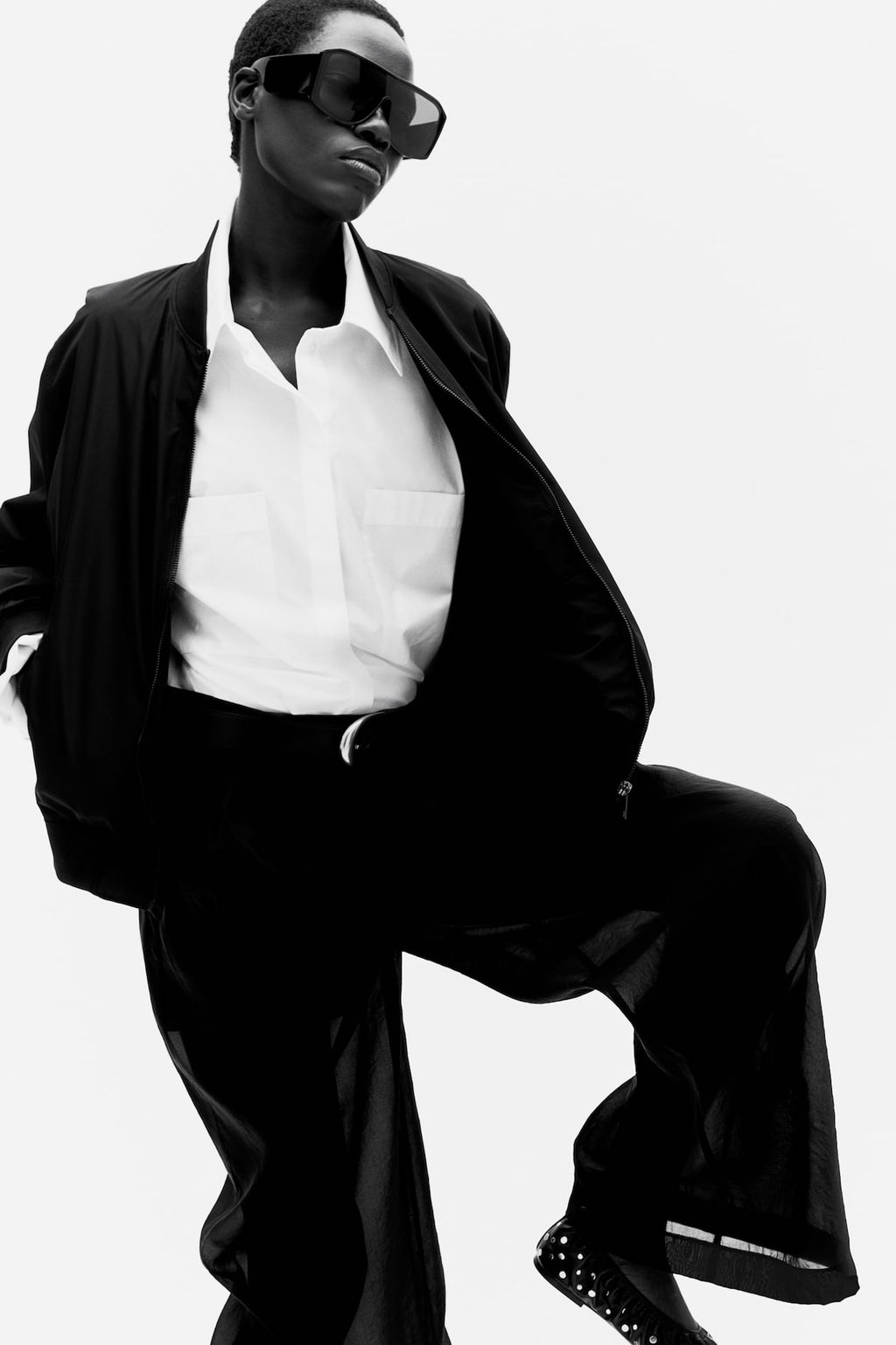 Pantalon con pinzas - H&m фото 2