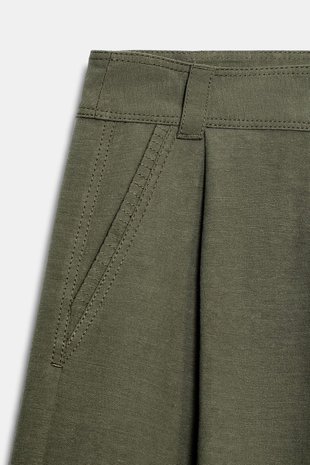 PANTAL?N CARGO RECTO / Khaki - Zara фото 6