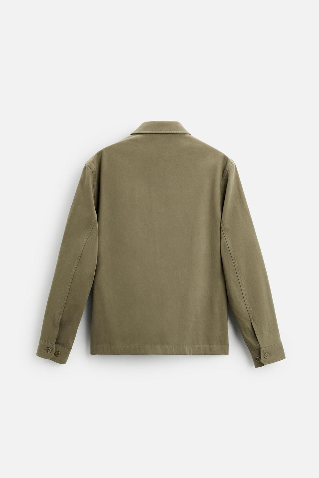 OVERSHIRT WITH POCKETS - Zara фото 8