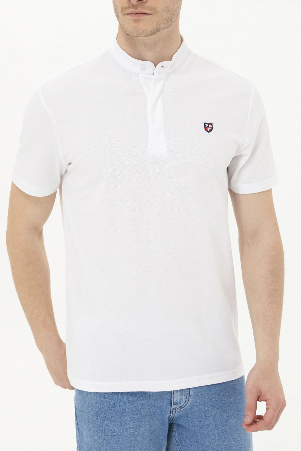 Мужская белая футболка Неожиданная скидка в корзине - U.s. polo assn фото 6