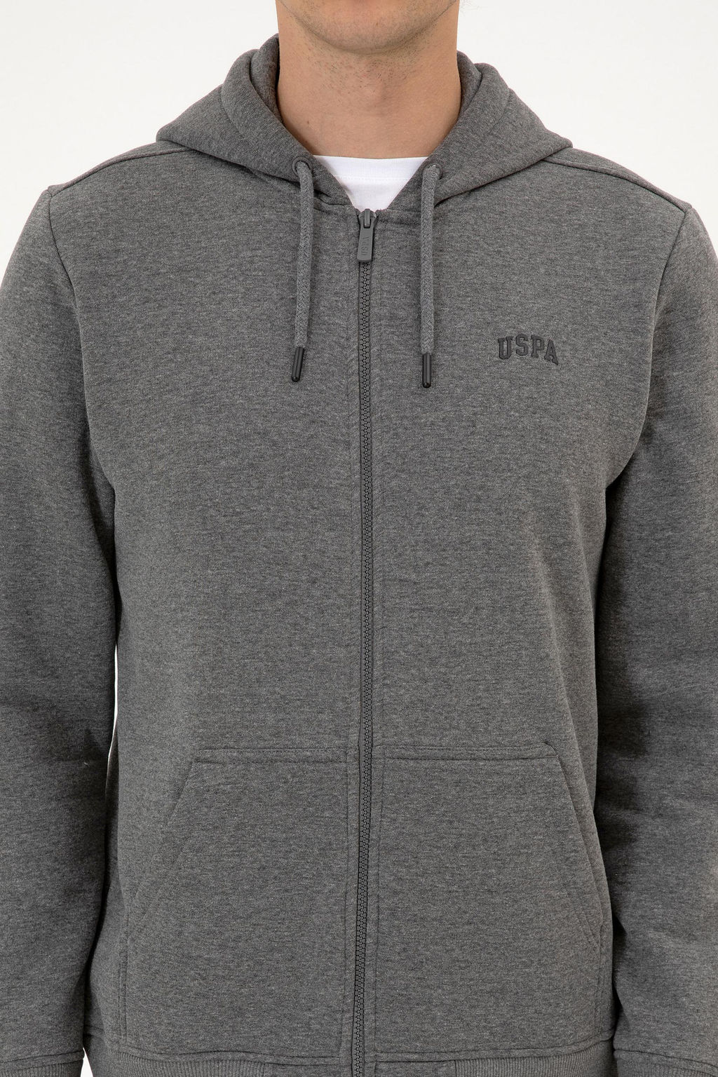 Erkek Antrasit Melanj _rme H_rka Sepette S_rpriz _ndirim - U.s. polo assn фото 6