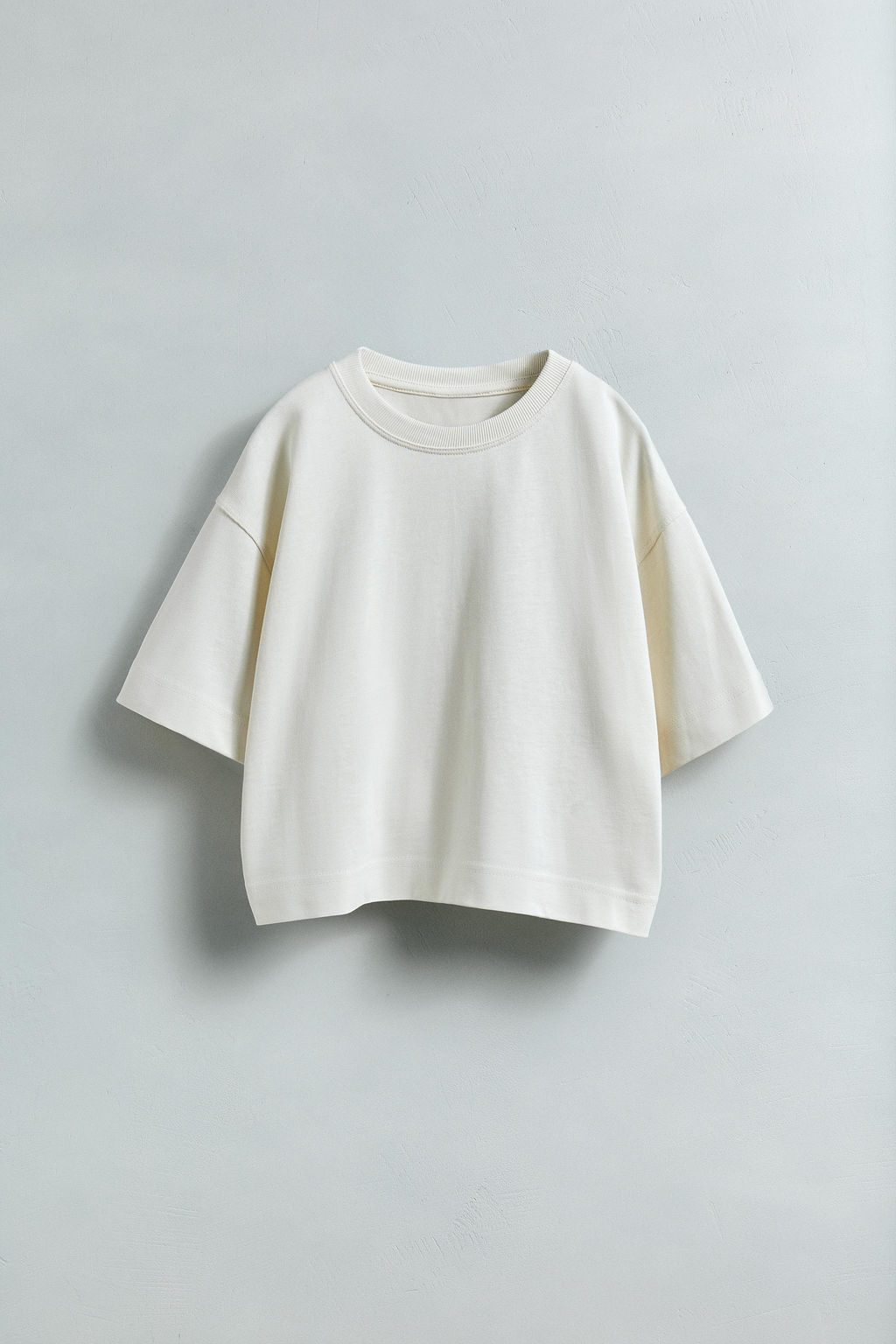PLAIN HEAVY WEIGHT T-SHIRT - Zara фото 5