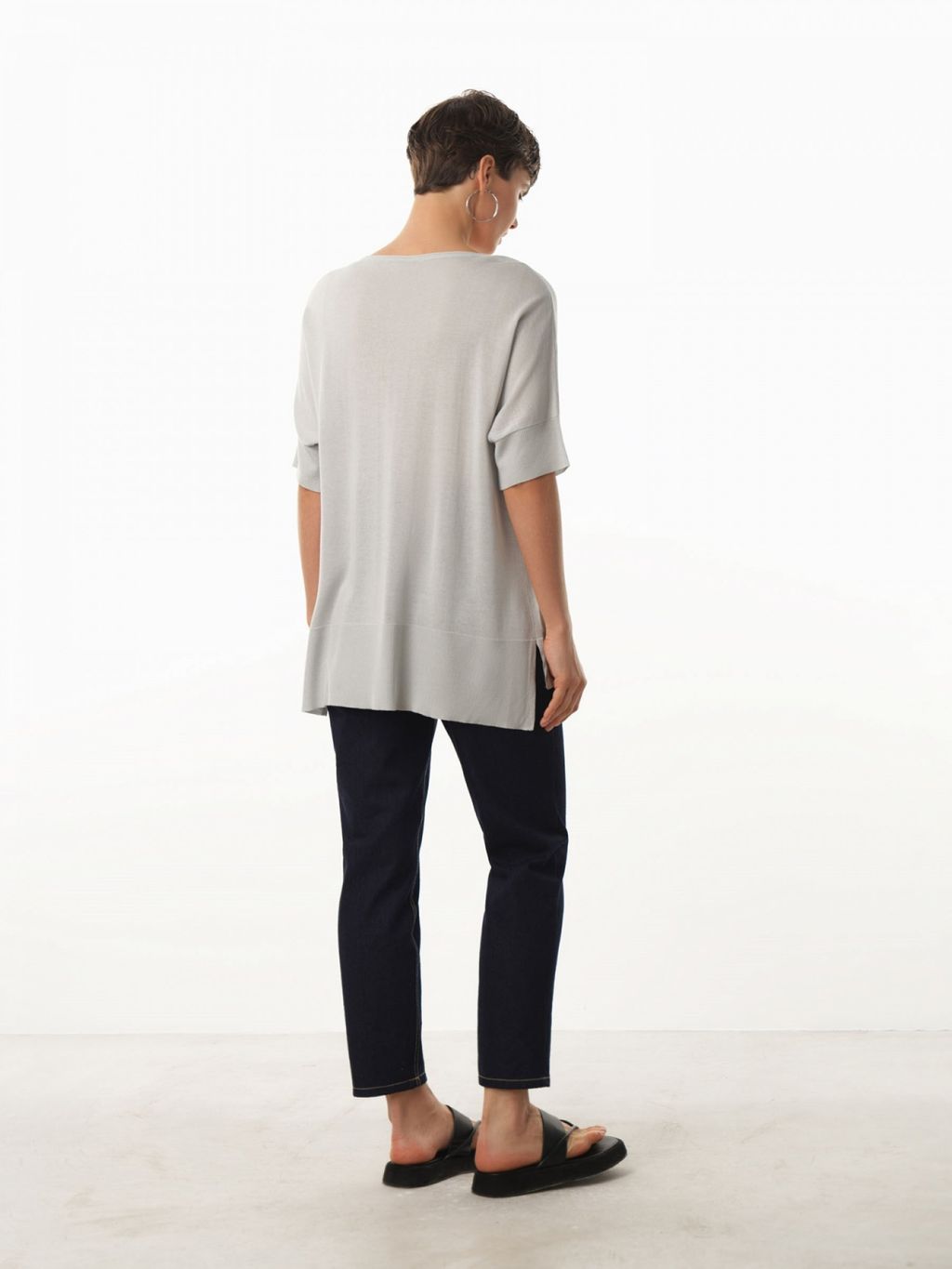 Conso/KJS 230755 - grey Футболка Женская  фото 5