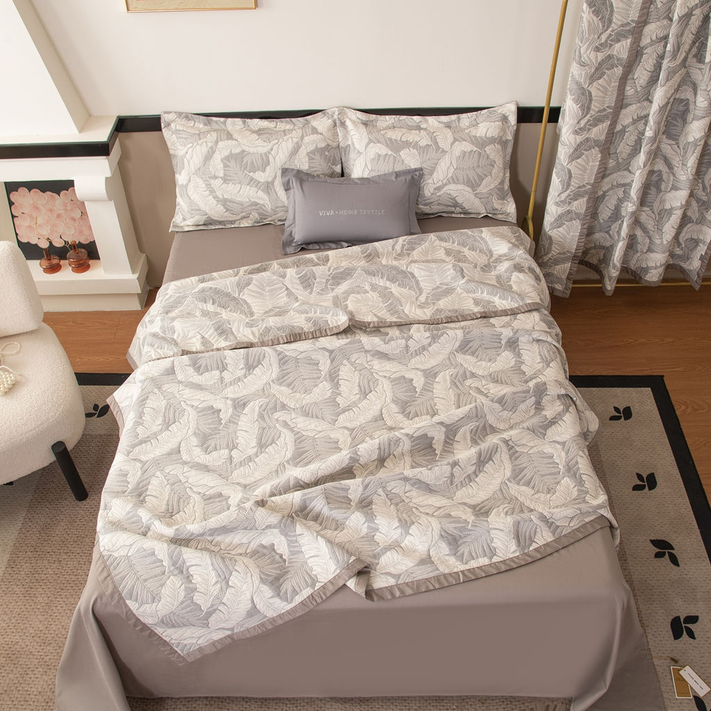 Комплект постельного белья на резинке Сатин Aurora Veil с Покрывалом AVR008 180*200*25;160*200*25;140*200*25 Евро