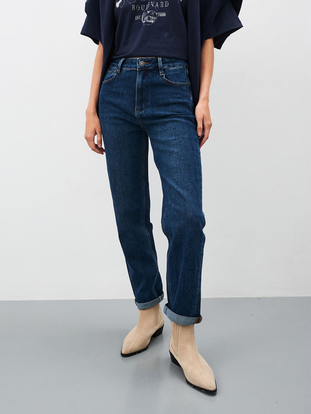 Женские Джинсы Мом - Mossmore фото 84