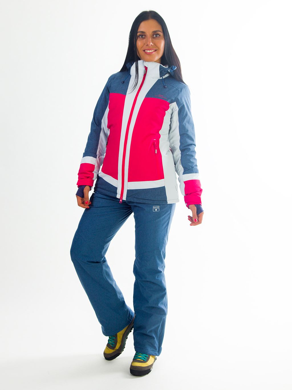 Костюм B-8687 Малиновый