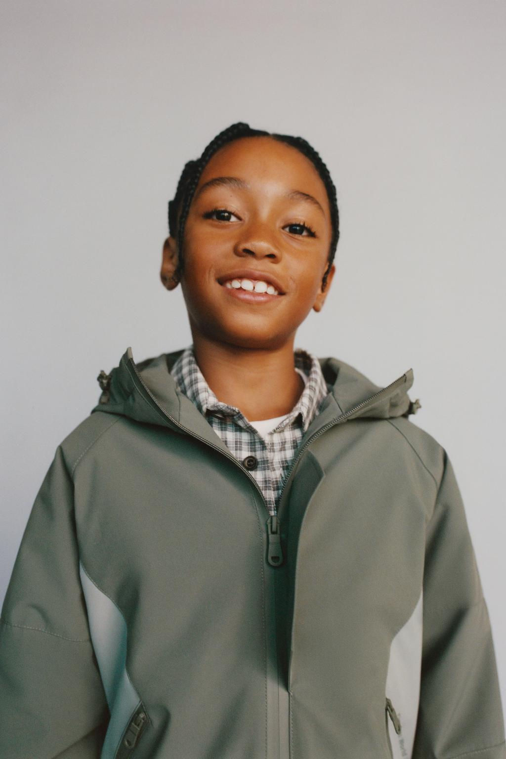 COLOUR BLOCK WINDBREAKER - Zara фото 13